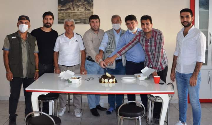 Batmanlı gazeteciler Dünya Gazeteciler Gününün keyfini çıkartı