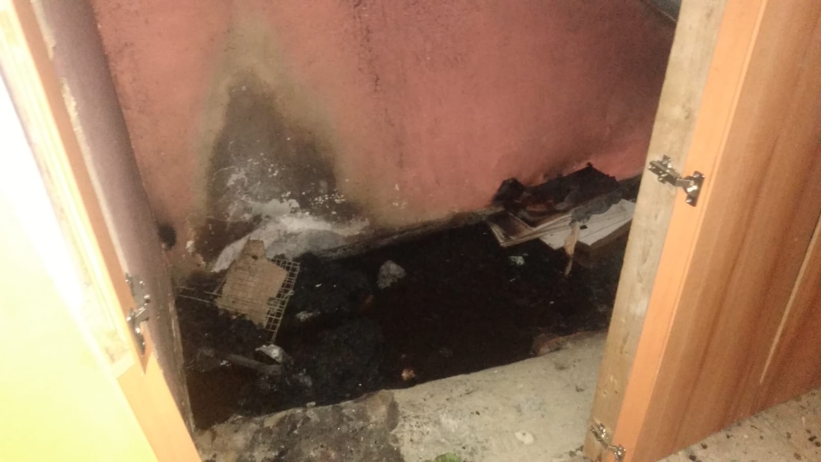 Yangında silah çıkınca polis soruşturmayı derinleştirdi