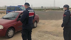 Edirne İpsala'da kısıtlamada taviz yok, Emniyet ve Jandarma kuş uçurtmuyor