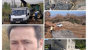 Superman muhtar Burhan Aran Bingöl Genç'te tarih yazıyor