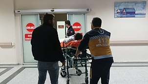 Feci şekilde yaralandı