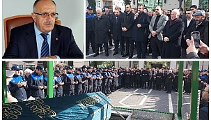 Gönüllerin başkanı Yahya Baş'a, Güngören son görevini yaptı 