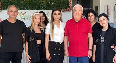 Merve Uzun Beauty Başkan Faik Yılmaz'ı ağırladı