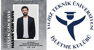 Yıldız Teknik Üniversitesi İşletme Kulübü ile Hasan Can Kaya, Yıldızlı öğrencilerle buluşuyor!