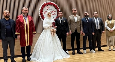 Elif Menevşe ve Bilal Coşkun Dünya Evine Girdi