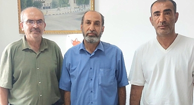 Mustafa Akbaba'dan  Basın Müdürü Hayati Tokmak'a Nezaket Ziyareti