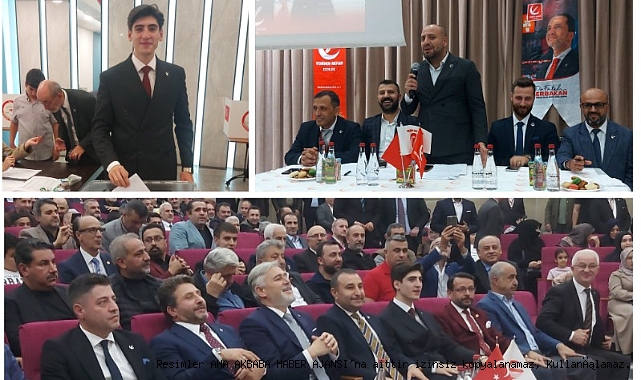 Yeniden Refah Partisi Esenler Kongresi'nde Fatih Barman güven tazeledi