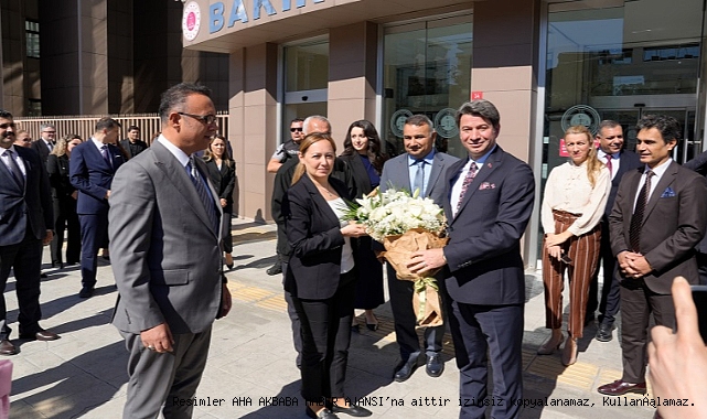 Baş savcı Hüseyin gümüş, Yargıtay savcısı oldu, veda töreni düzenlendi