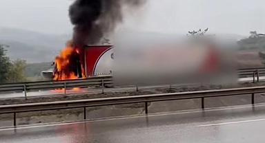 Seyir halinde dehşeti yaşadı