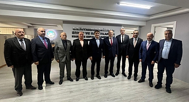 Fatih Keskinci'ye İstanbul Esnaf Kefalet Kooperatifi Birlik Başkanı Mustafa Silahyürekli ve Yönetiminden Tam Destek