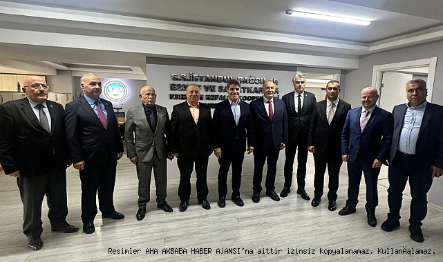 Fatih Keskinci'ye İstanbul Esnaf Kefalet Kooperatifi Birlik Başkanı Mustafa Silahyürekli ve Yönetiminden Tam Destek