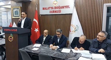 Doğanyol Dernekler Federasyonu Kongresinde Uygun Öztürk Bir Kez Daha Güven Tazeledi