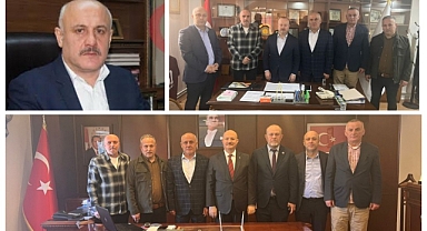 Güngören Rizeller derneğin yeni başkanı Ali Yazıcı oldu, İlk tebrik Kaymakam Abdullah Küçük'ten geldi