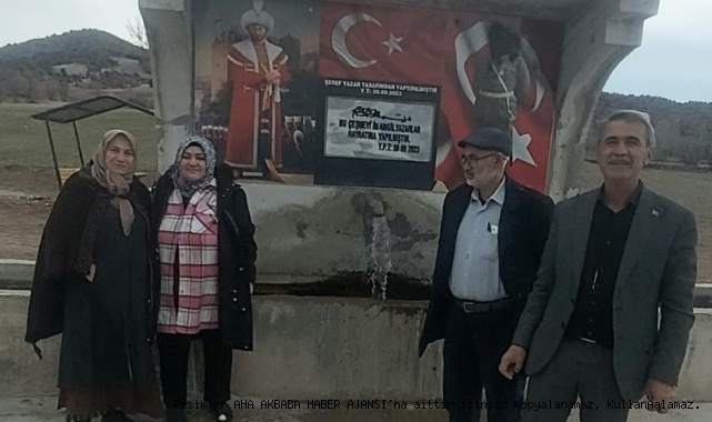 Arpaçlı Molla Ahmet Mescidi ve Çeşmesi Hizmete Girdi