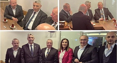 Güngören'in Esnaf Başkanları Bakan Ömer Bolat'la Bir Araya Geldi