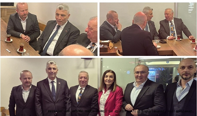 Güngören'in Esnaf Başkanları Bakan Ömer Bolat'la Bir Araya Geldi