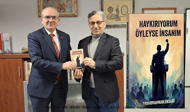 Eğitimci Yazar Abdurrahman Ensari'den Başkan Mustafa Akbaba,