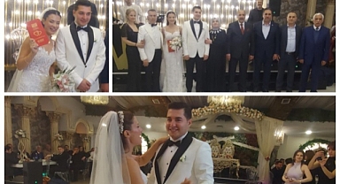 Burak Ekici ve Sinem Demiral Dünya evine girdi