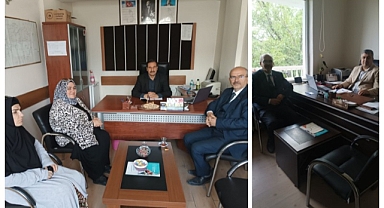 Meslek Okulları Derneği'nden Akçadağ Milli Eğitim'e Ziyaret