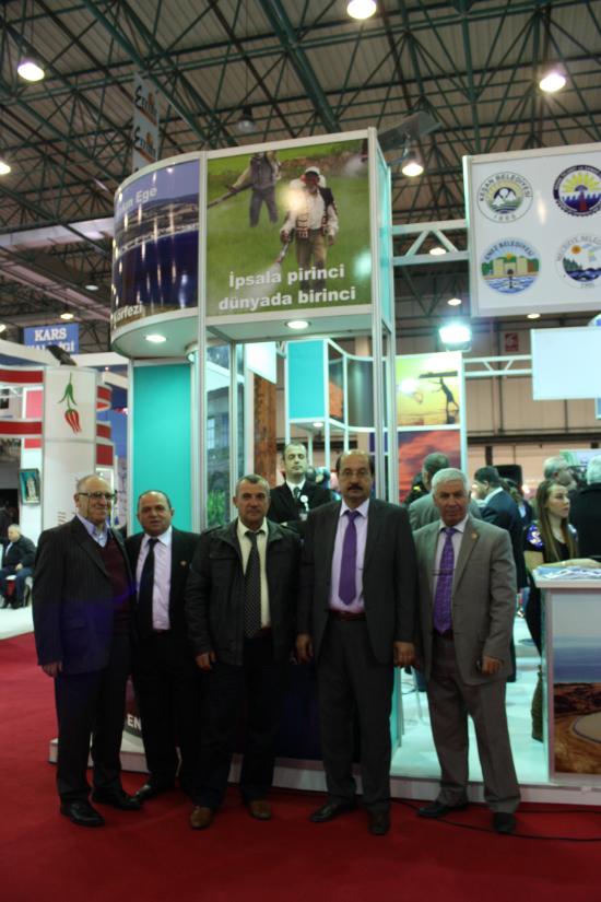 Emıt Fuarında ıpsala Ruzgarı Estı