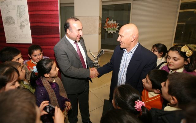 Başkan öz, Da Vinci Sergisini Gezdi