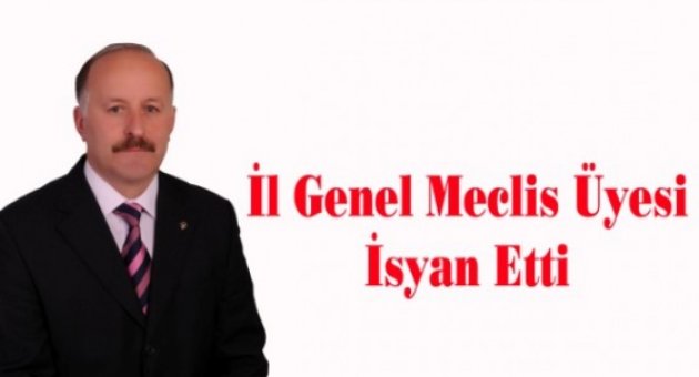 AK Parti Sinop İl Genel Meclis Üyesi isyan etti!