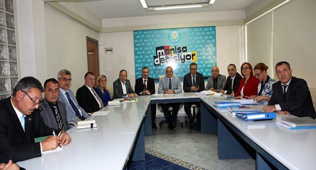 Alaşehir Belediyesi’nden Büyükşehir’e Brifing