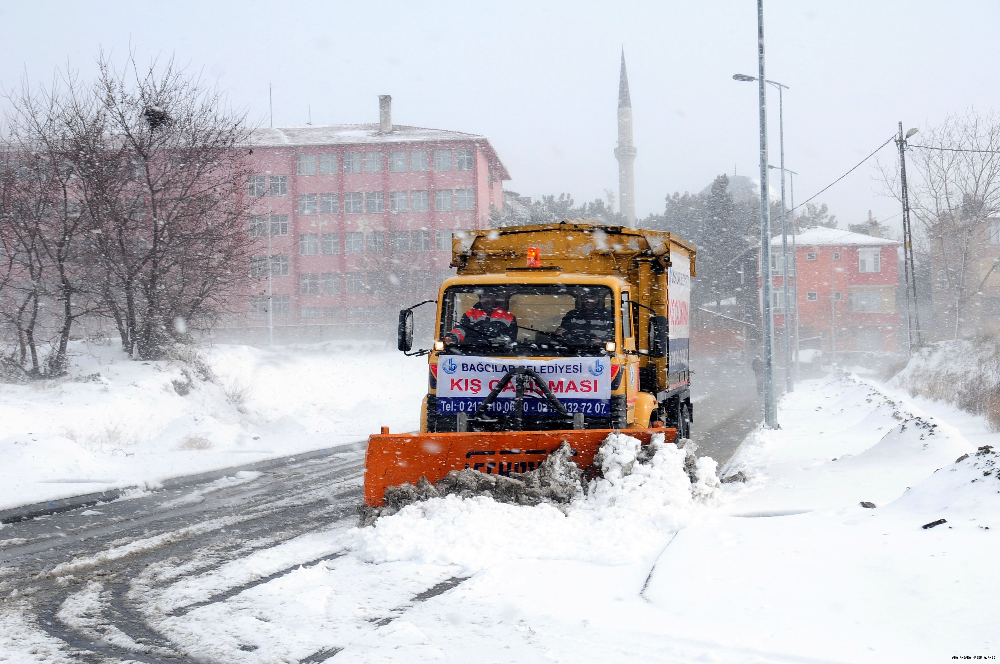 Bağcılar’da 1000 Ton Tuz Hazır Bekletiliyor