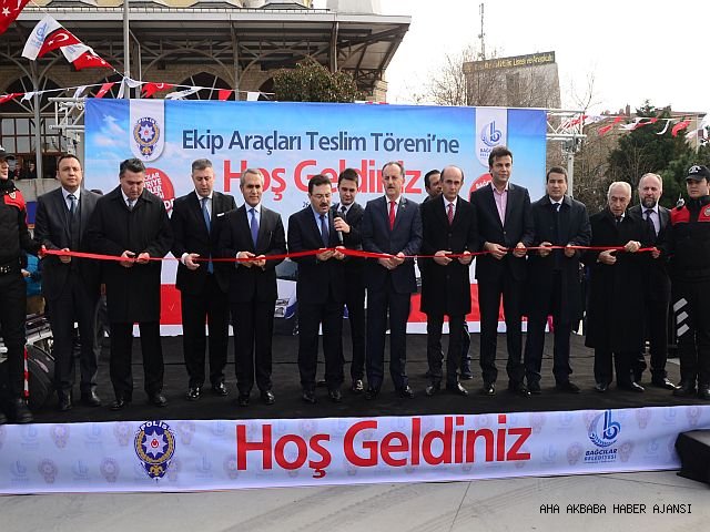 Bağcılar İlçe Emniyet Müdürlüğü’ne 20 Ekip Otosu
