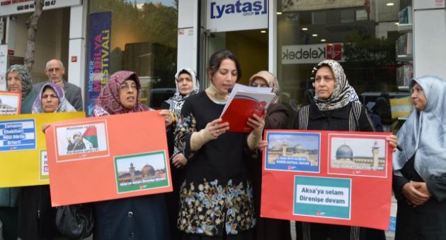 Bakırköy Saadet partisi Aksa'ya selam direnişe devam dedi