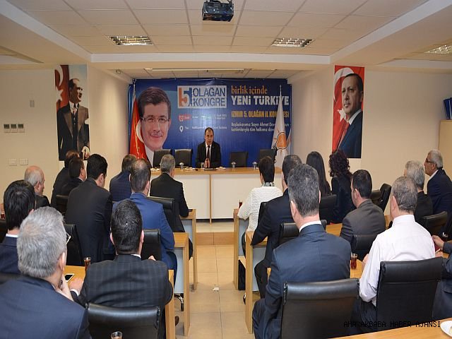 Delican, temayül yoklaması öncesi ilçe başkanlarıyla buluştu