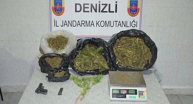 Denizli İl Jandarmadan Uyuşturucu Operasyonu