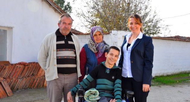 Engelli Deniz, Büyükşehirle Artık Daha Rahat