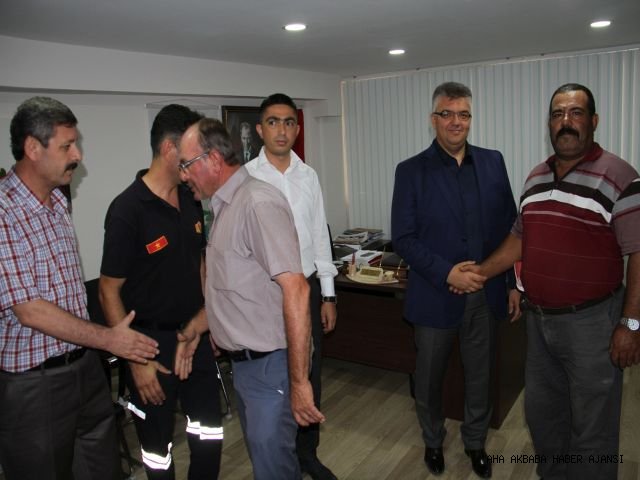 ENSİVRİ PERSONELİYLE BAYRAMLAŞTI