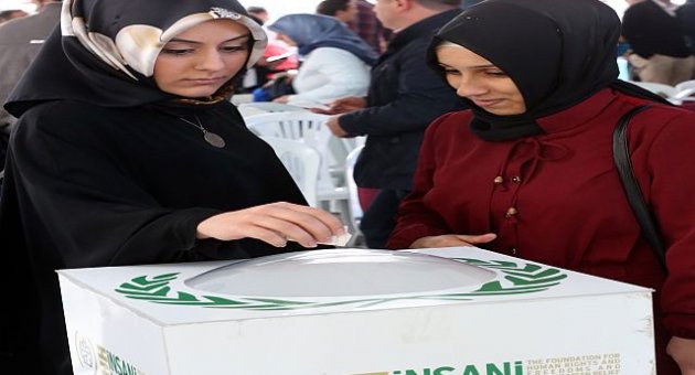 Esenler'de Gazze İçin Yardım Kampanyası
