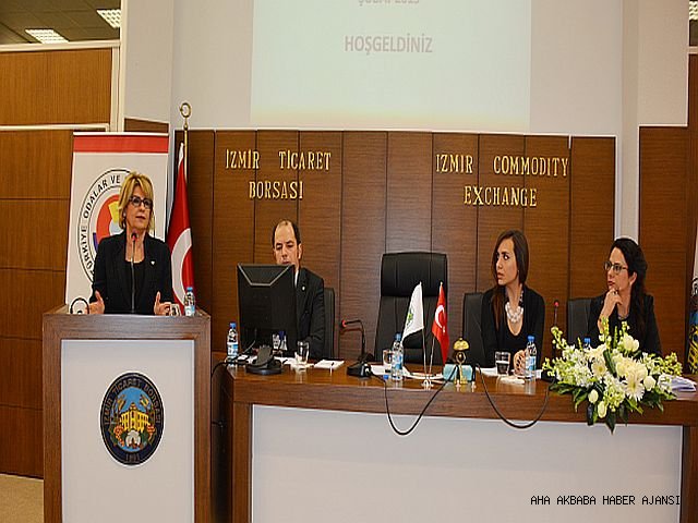 İzmir İl Kadın Girişimciler Kadına Yönelik Şiddete Karşı Birlikte Mücadele Mesajı Verdi