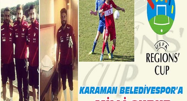 Karaman Belediye Spor'a Milli Gurur