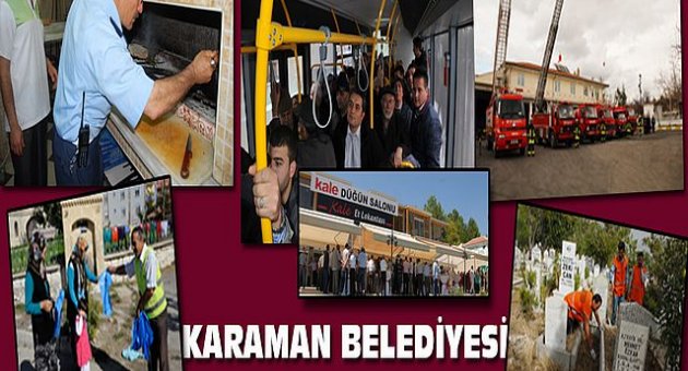 Karaman Belediyesi Bayrama Hazır