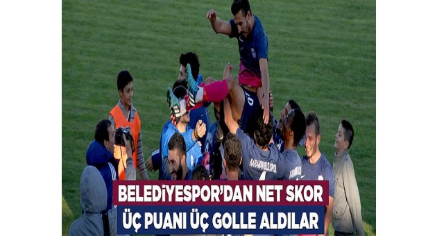 Karaman Belediyespor'a 3 Puan 3 Golle Geldi