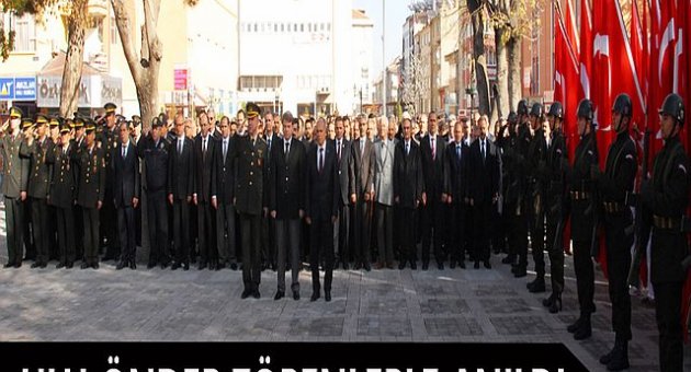 Karaman'da Ulu Önder Törenlerle Anıldı