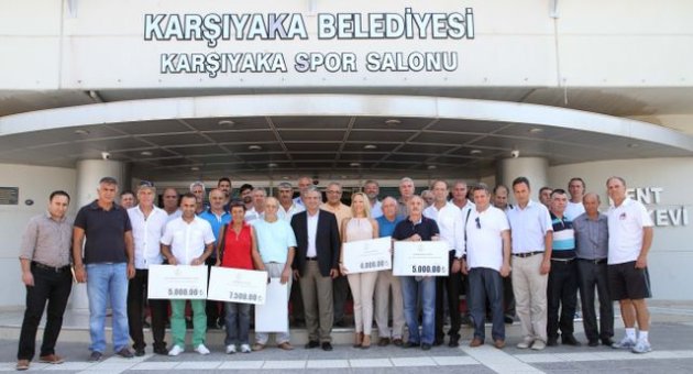 Karşıyaka Belediyesi'nden Amatöre Can Suyu