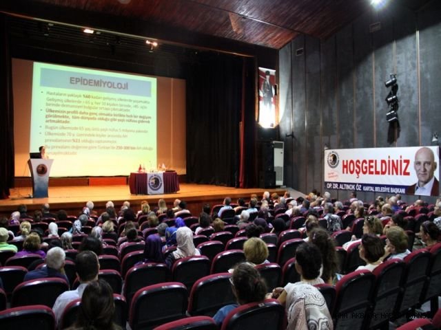 KARTAL BELEDİYESİ’NDEN ALZHEİMER KONULU EĞİTİM SEMİNERİ