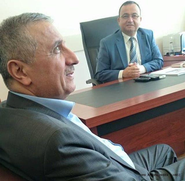 Konsiad Ali Ulvi ÜLKER'i Makamında Ziyaret Etti
