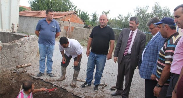 Manisa Akhisar'da Vatandaşın İçme Suyu Problemi Çözüldü.