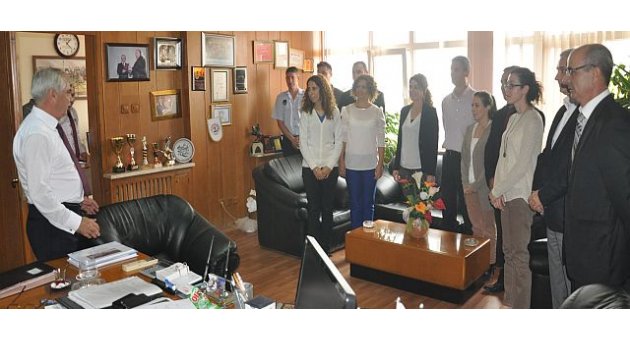 Mehmet Özcan, Belediye Personeli İle Bayramlaştı