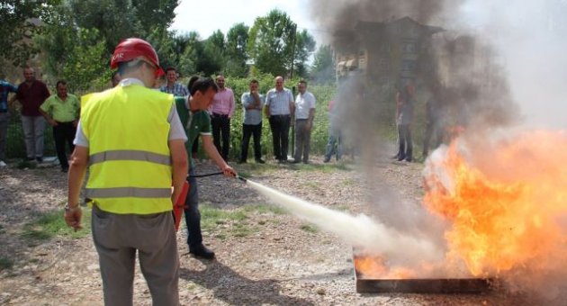 SEDAŞ’tan Yangın Eğitimi Tatbikatı