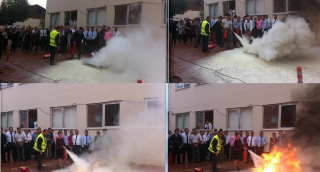 Sepaş Enerji Çalışanlarından, Aslını Aratmayan Yangın Ve Kurtarma Tatbikatı