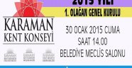 Karaman 30 Ocak Cuma Günü Toplanıyor