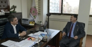 Başkan Hüseyin Akdeniz Isparta Belediyesini ziyaret etti