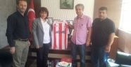 Çanakkale Dardanelspor Yöneticilerinden Kumluca Kaymakamı Baştürk'e Anlamlı Ziyaret